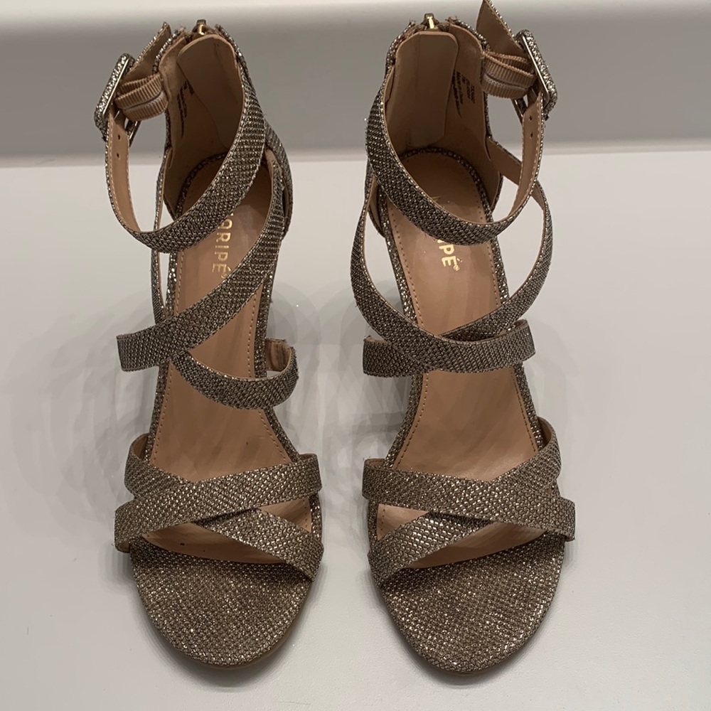 Gold heels